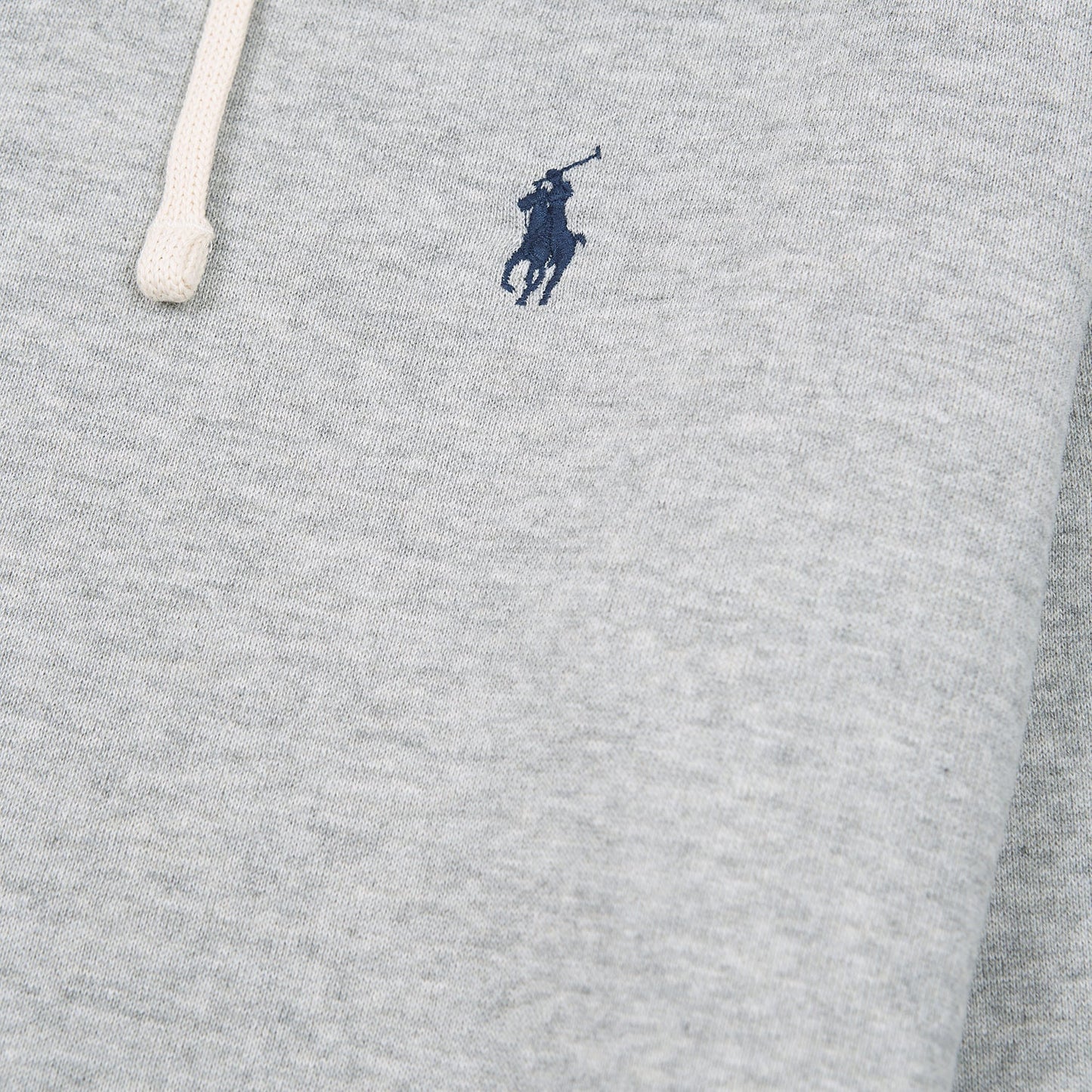 RL Fleece Pullover Hoodie | Grey Heather