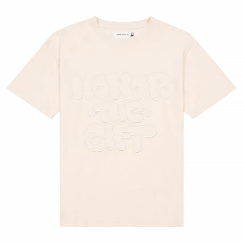 Script Tee | Bone
