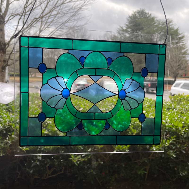 097 Blue Green Transparent Adhesive Vinyl | Oracal 8300
