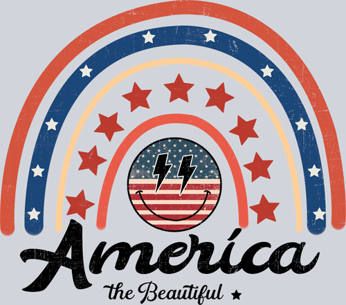 America The Beautiful - STK00152 (DTF Transfers)