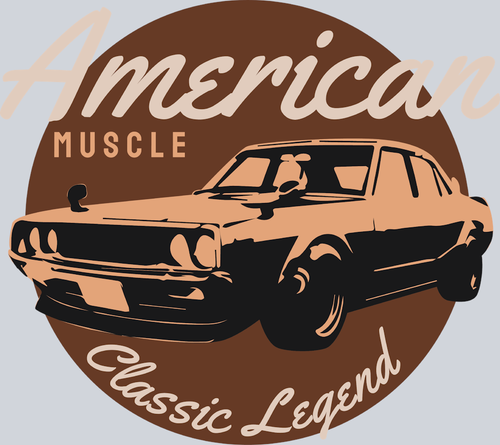 American Muscle - STK00237 (DTF Transfers)
