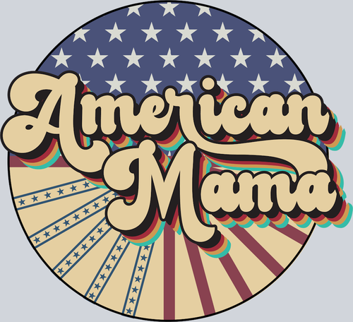 American Mama 5 - STK00235 (DTF Transfers)