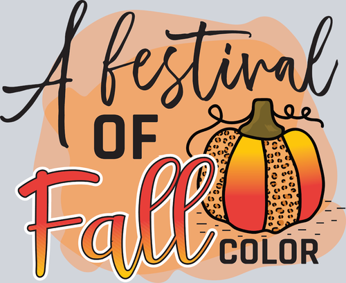 A Festival Of Fall Color - STK07115 (DTF Transfers)
