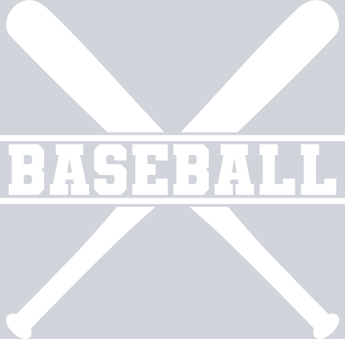 Baseball 2 - White - STK00395 (DTF Transfers)