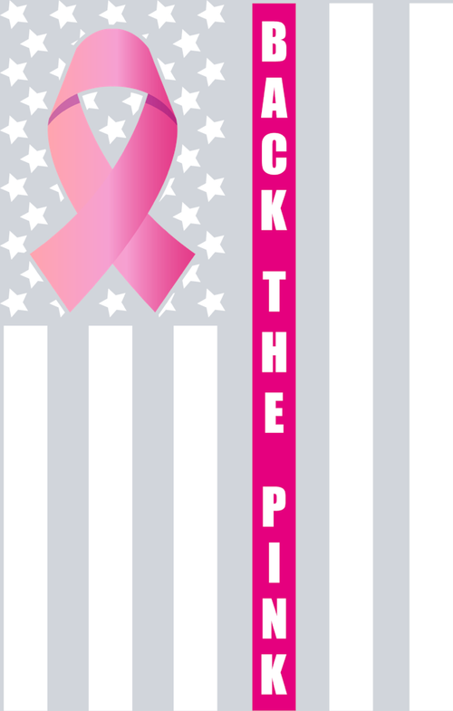 BCA Back The Pink Flag - STK00441 (DTF Transfers)