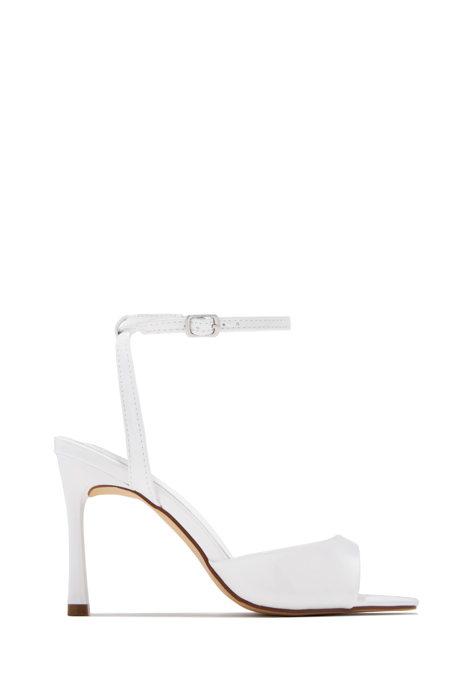 Rubianna Mary Jane Ankle Strap Heels - White